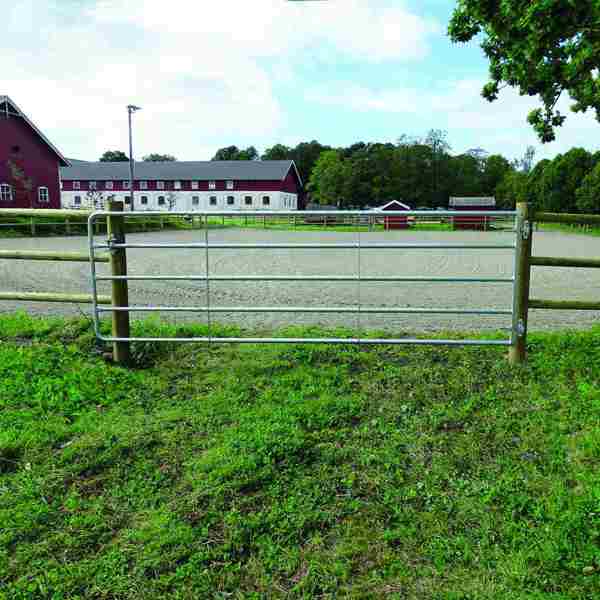 Bak en teleskopgrind er det en ridebane